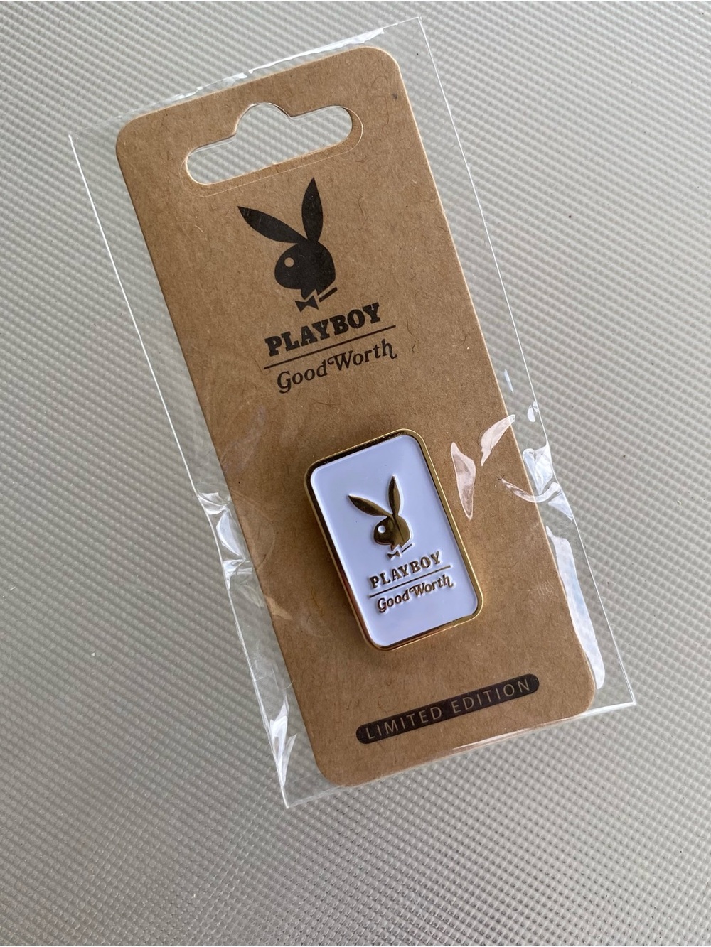 Playboy Good Worth Enamel Pin - limited edition